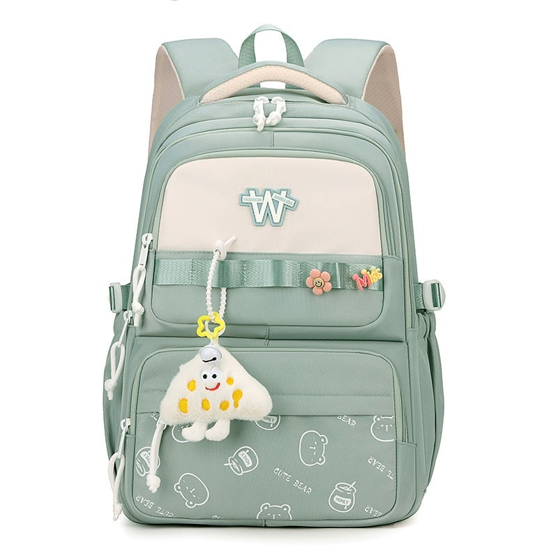 Cartoon Printing Large Capacity Backpack All-matching