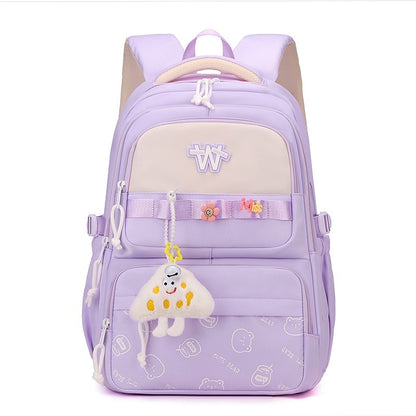 Cartoon Printing Large Capacity Backpack All-matching