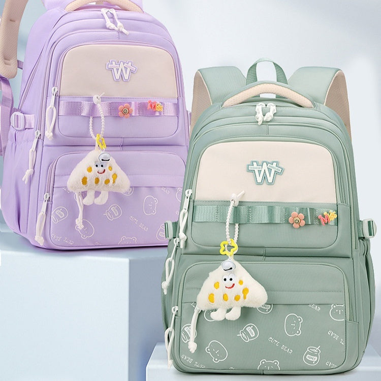 Cartoon Printing Large Capacity Backpack All-matching