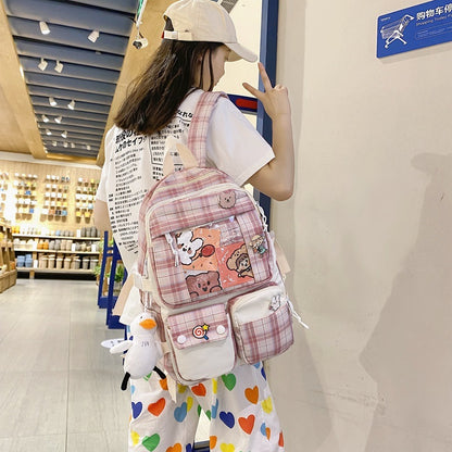 Girl High School Student Junior School Backpack