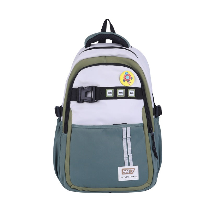 New Large Capacity Primary School Student Simple Backpack