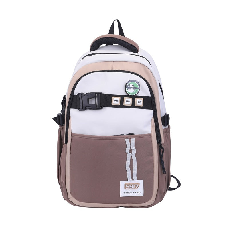 New Large Capacity Primary School Student Simple Backpack