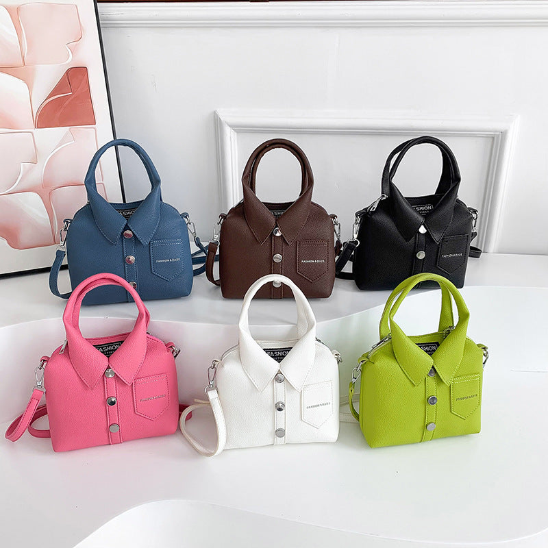 New Clothes Stylish Simple And Versatile Shoulder Crossbody Handbag