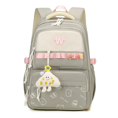 Cartoon Printing Large Capacity Backpack All-matching